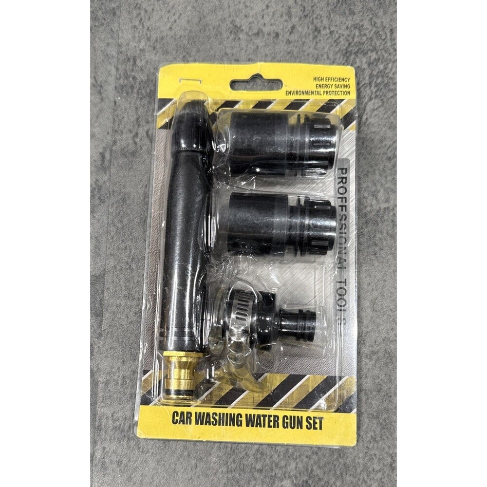 Adjustable High Pressure Water Gun Metal Nozzle Car Garden Washing Spray Tool